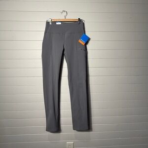 Columbia Pleasant‎ Creek Jogger Womens Pants Small City Grey Omni-Shield UPF 50